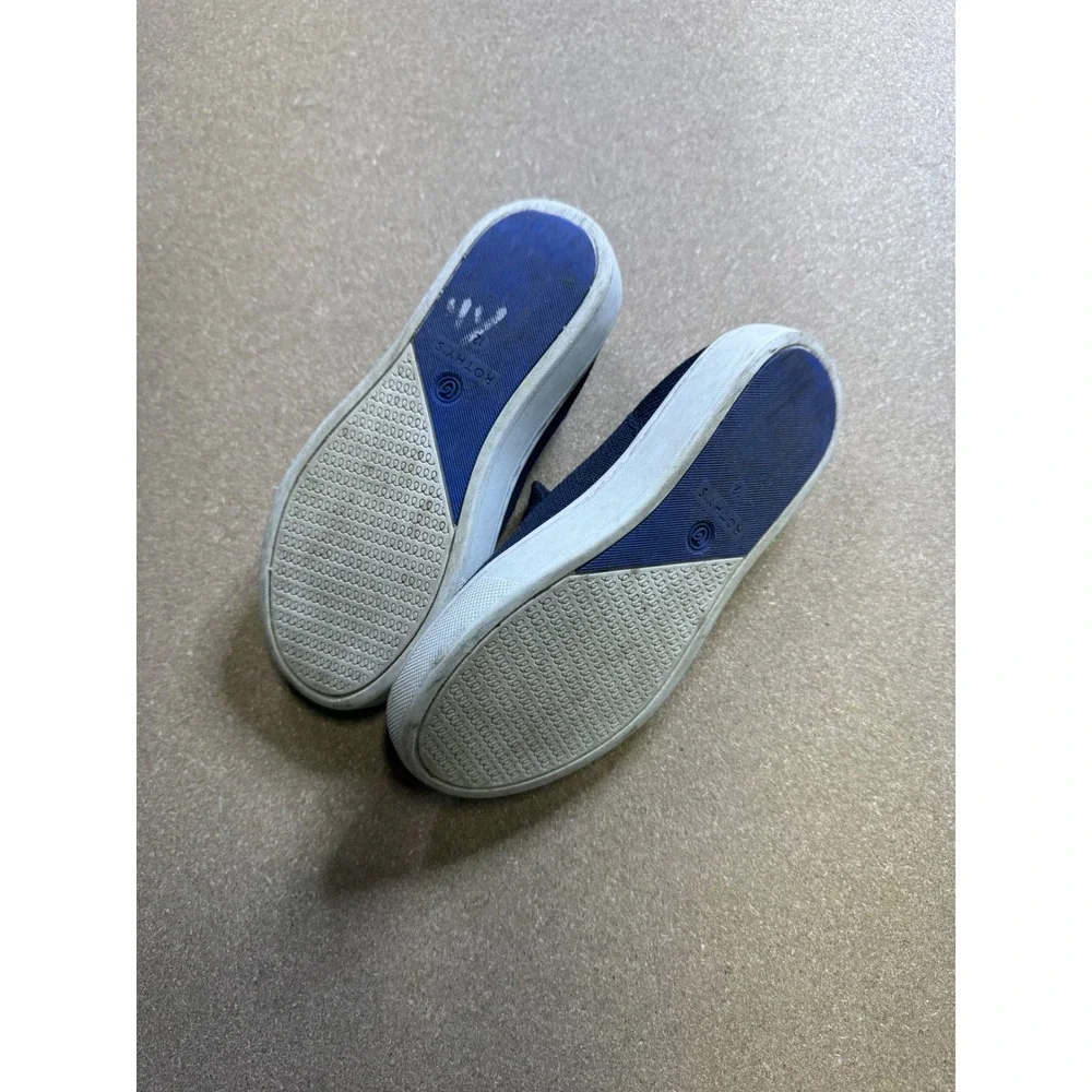 Rothy's Kids‎ Navy Knit Slip On Loafer Shoes Size 12